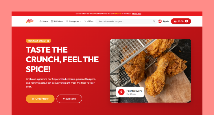 I will create a modern WordPress website for your restaurant business