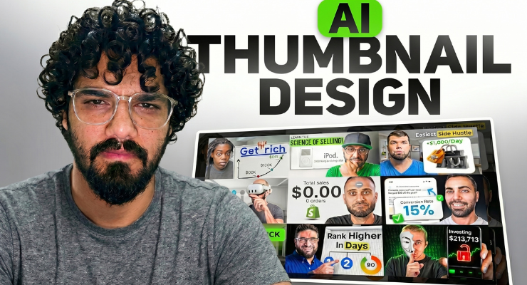 AI Thumbnail Design Tutorial Using Flow AI + Pinterest